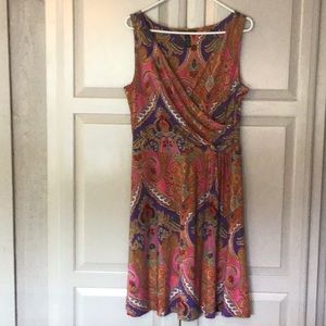 Ralph Lauren print dress.